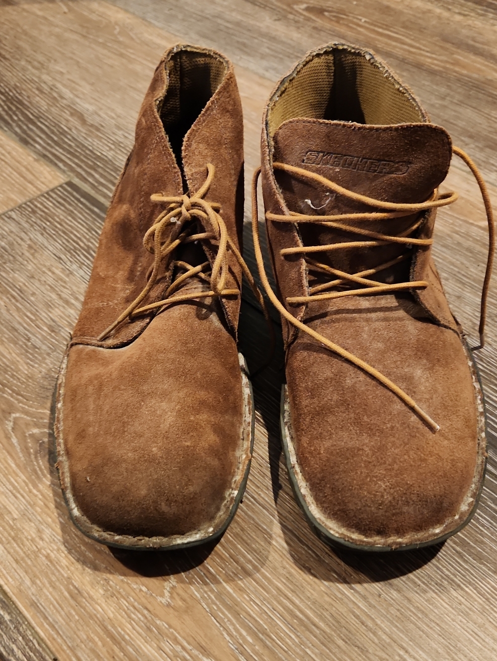 Men's Skechers Leather BOOTS